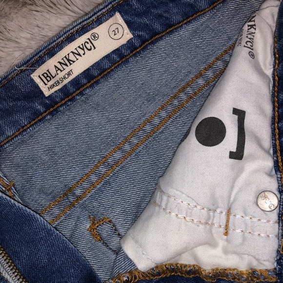 BLANK-NYC Hiker Blue Denim Shorts - Picture 5 of 7